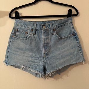 Levi's 501 Denim Shorts | 26